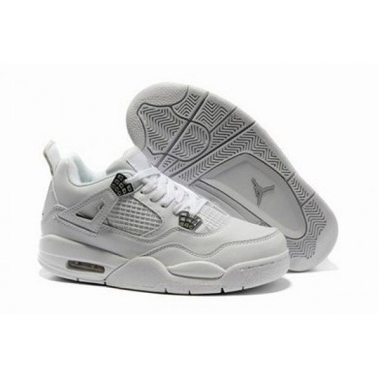 Air Jordan IV (4) Retro Women all white