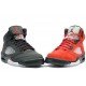 Air Jordan DMP-jordan 5 balck /red and jordan 5white/blue