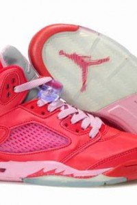 Air Jordan V (5) Retro Women Red Pink-35