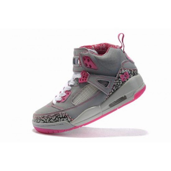 Air Jordan Spizikes Women Grey Pink-18