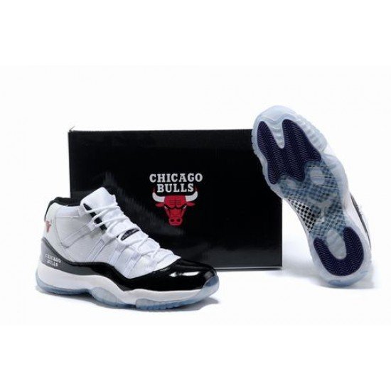 Air Jordan XI (11) Retro White Black-63