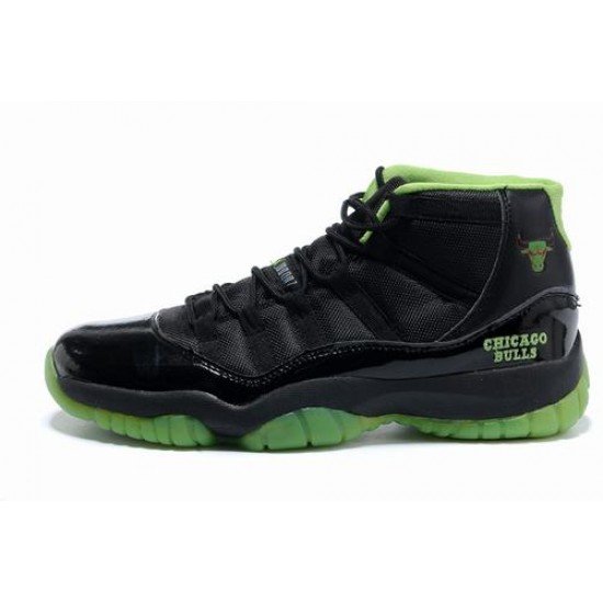 Air Jordan XI (11) Retro Black Green-62