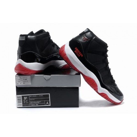 Air Jordan XI (11) Retro Black White Red-61