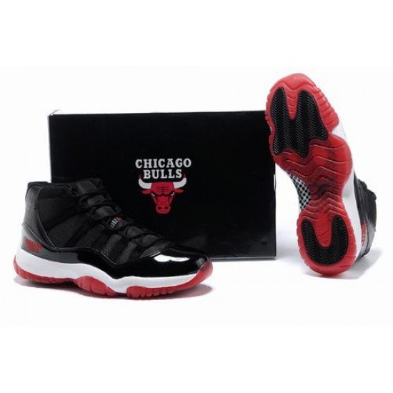 Air Jordan XI (11) Retro Black White Red-61