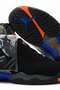 Air Jordan VIII (8) Retro Black Grey Blue Orange