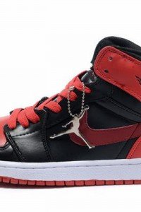 Air Jordan I (1) Retro Black Red White-130