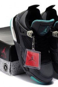 Air Jordan IV (4) News Gray/Black/Blue/White