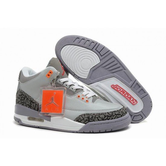 Air Jordan III (3) Retro Grey Black White-77