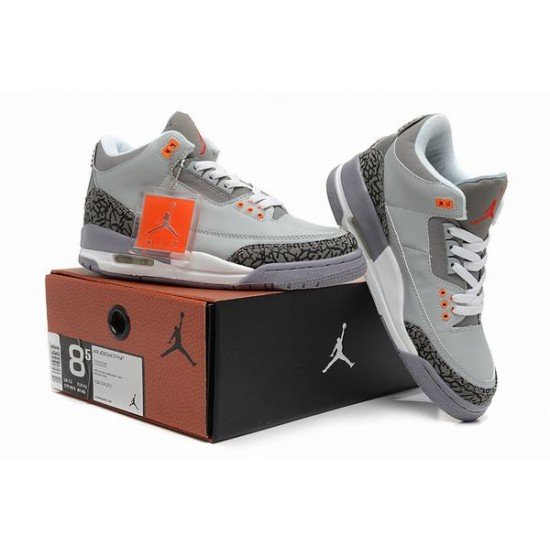 Air Jordan III (3) Retro Grey Black White-77