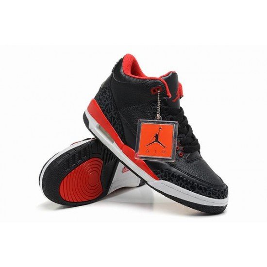 Air Jordan III (3) Retro Black White Red-78