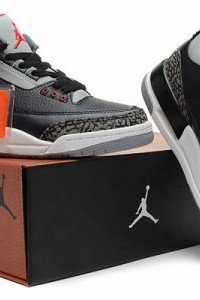 Air Jordan III (3) Retro Black Grey White-80