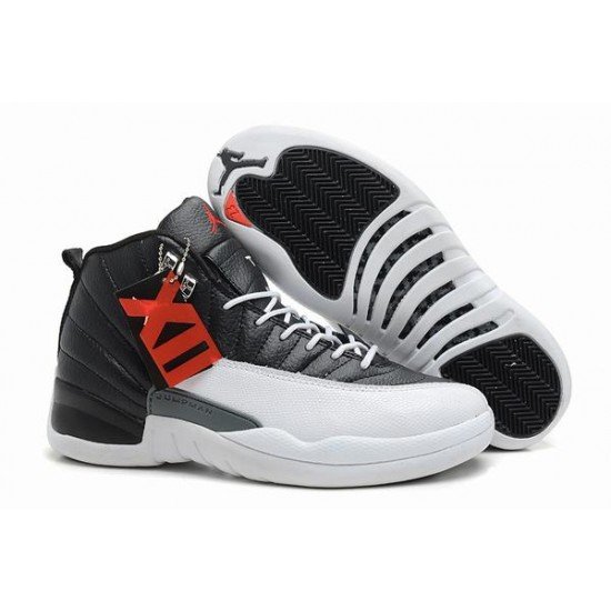 Air Jordan XII (12) Retro Black White-72