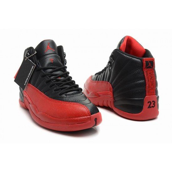 Air Jordan XII (12) Retro Black Red-76