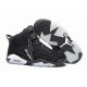 Air Jordan VI (6) Retro Black White-113