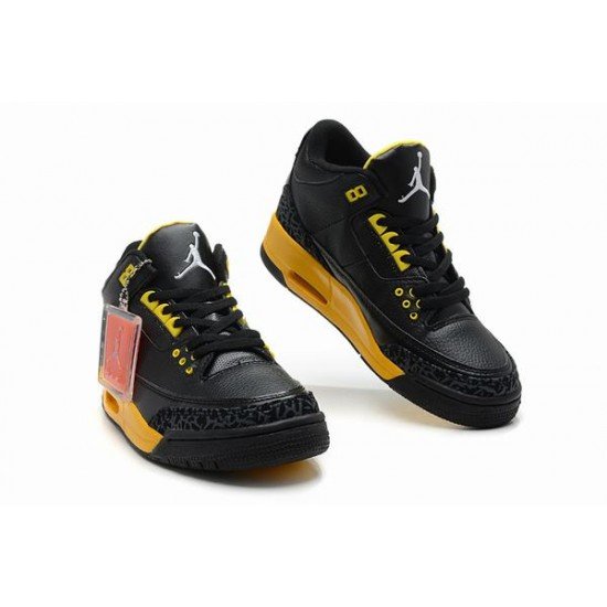 Air Jordan III (3) Retro Red Black Yellow-84