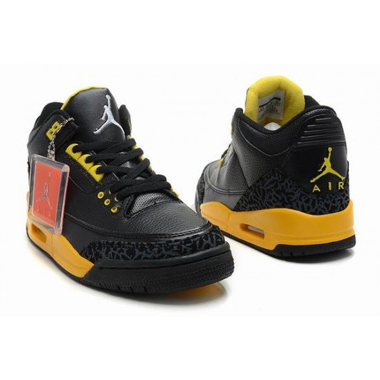 Air Jordan III (3) Retro Red Black Yellow-84