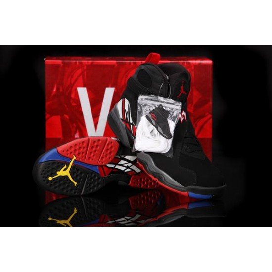 Air Jordan VIII (8) Retro Black White Red-29