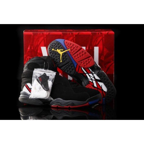 Air Jordan VIII (8) Retro Black White Red-29