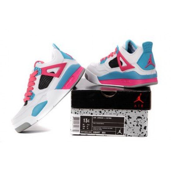 Air Jordan IV (4) Kids-38