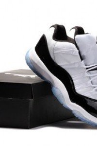 Air Jordan Retro 11 (XI) Low White/Black/Dark