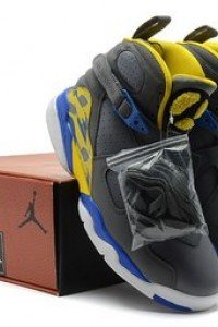 Air Jordan VIII (8) New Gray/Blue/Yellow/White