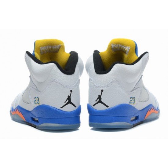 Air Jordan V (5) Retro White/Blue-72