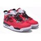 Air Jordan IV(4) Red/Black fur-69