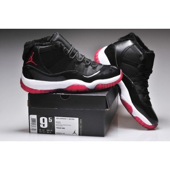 Air Jordan XI (11) Retro fur Bred Black/White