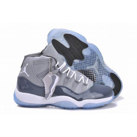 Air Jordan XI (11) Retro Gray/White