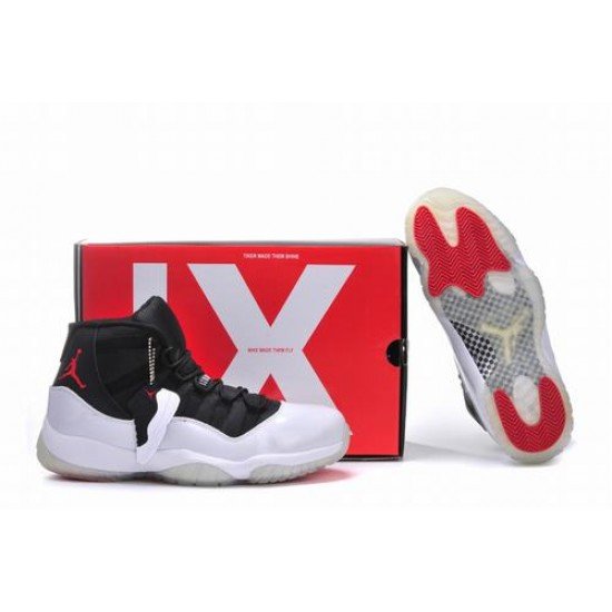 Air Jordan XI (11) Retro Black/White/Red