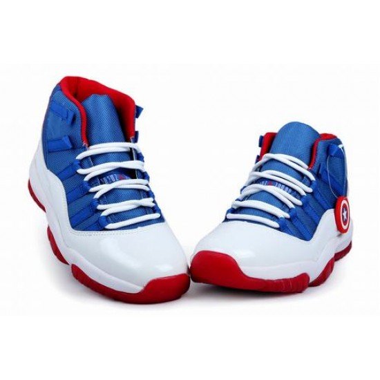 Air Jordan XI (11) Retro Blue Red White