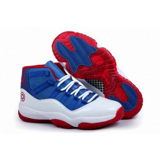 Air Jordan XI (11) Retro Blue Red White