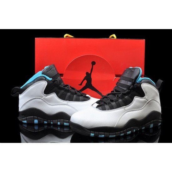 Air Jordan X (10) Retro White Black