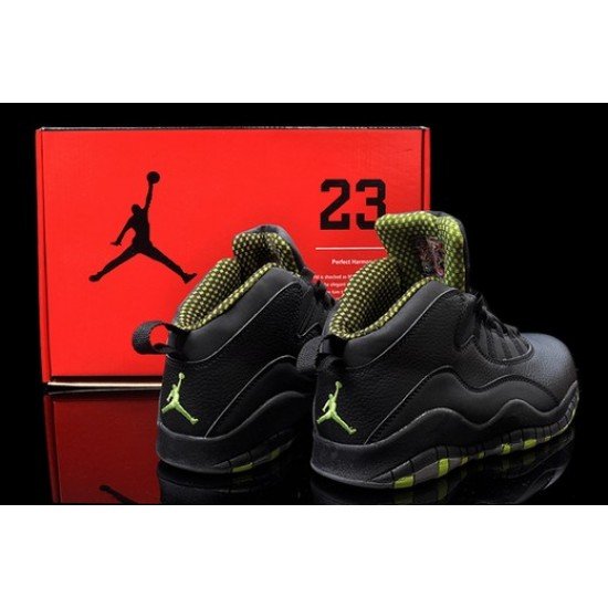 Air Jordan X (10) Retro Black Yellow