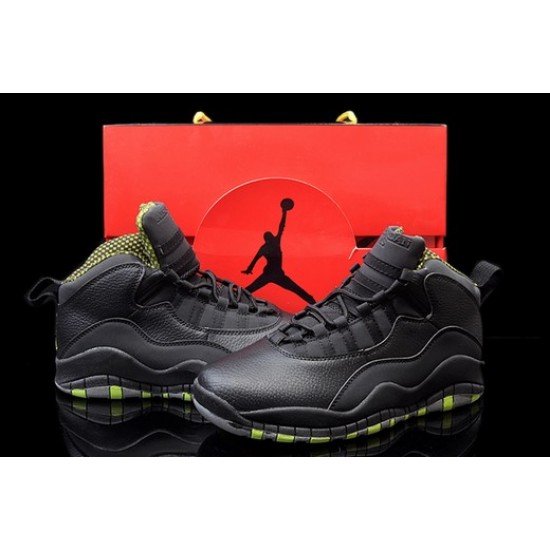 Air Jordan X (10) Retro Black Yellow