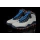 Air Jordan X (10) Retro White Blue