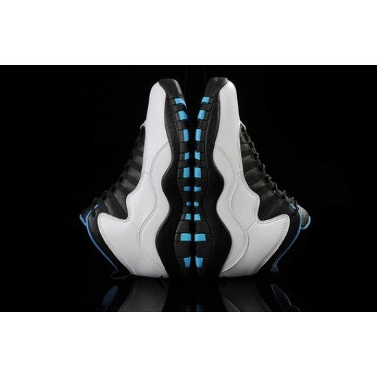 Air Jordan X (10) Retro White Black Blue