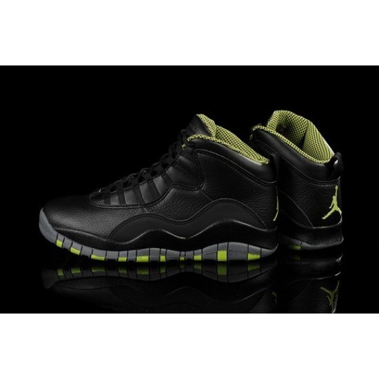 Air Jordan X (10) Retro Black Green