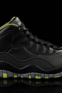 Air Jordan X (10) Retro Black Green