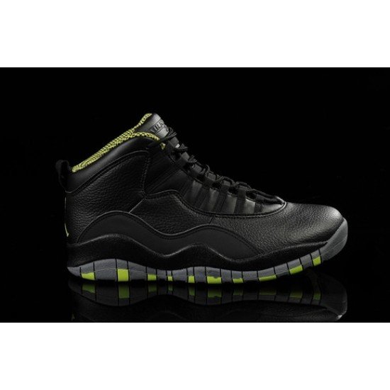 Air Jordan X (10) Retro Black Green