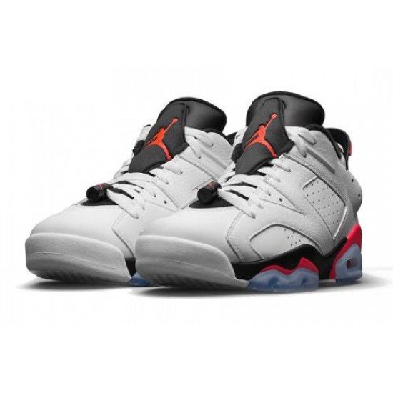 Air Jordan 6 Retro Low White/Infrared 23-Black