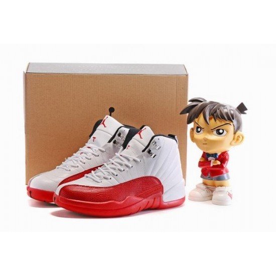 Air Jordan XII (12) Retro White Red