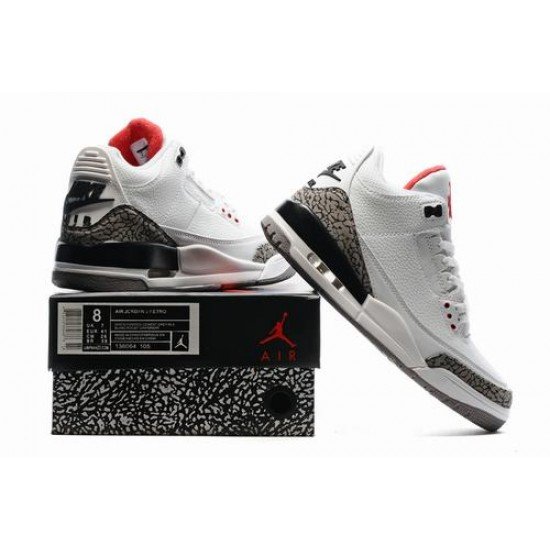 Air Jordan III (3) Retro 88 White Cement