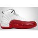 Air Jordan XII (12) Retro White Red