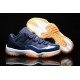 Air Jordan XI (11) Retro Low “Navy Gum”-2