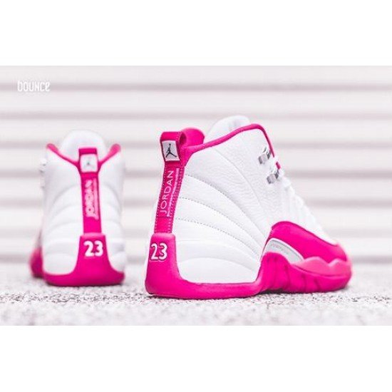 Air Jordan 12 GS Vivid Pink-1