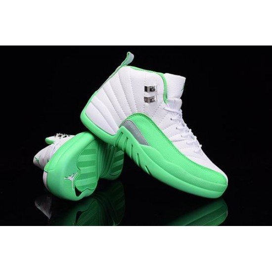 Air Jordan 12 Retro White Green NBA -2