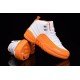 Air Jordan 12 GS “The Glove” White Orange-1