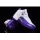 Air Jordan 12 GS “Kings” Purple White-1