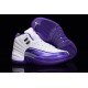 Air Jordan 12 GS “Kings” Purple White-1